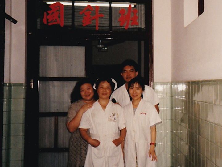 中国研修での看護師さん達と